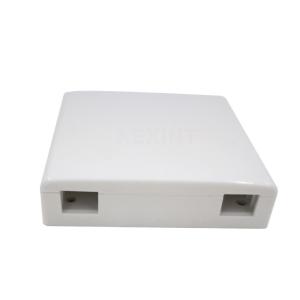 Wholesale KEXINT Desktop Fiber Optic Distribution Box 2 Ports ABS Material SC LC Connector from china suppliers