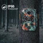 32MP 4K Hunting Camera with 3 PIR 120° Range Night Vision 45 LEDs Waterproof