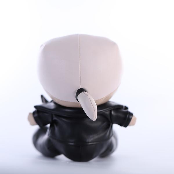 Skin Colour 25cm Doll Plush Toys Plush Cartoon Characters With Glasses