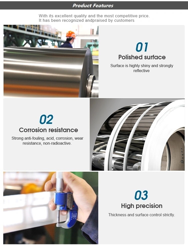 304 416L 309 Polished Stainless Steel Coil