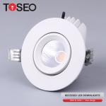 Adjustable LED Ceiling Spotlights 2700k 3000k 4000k White RoHS Approved