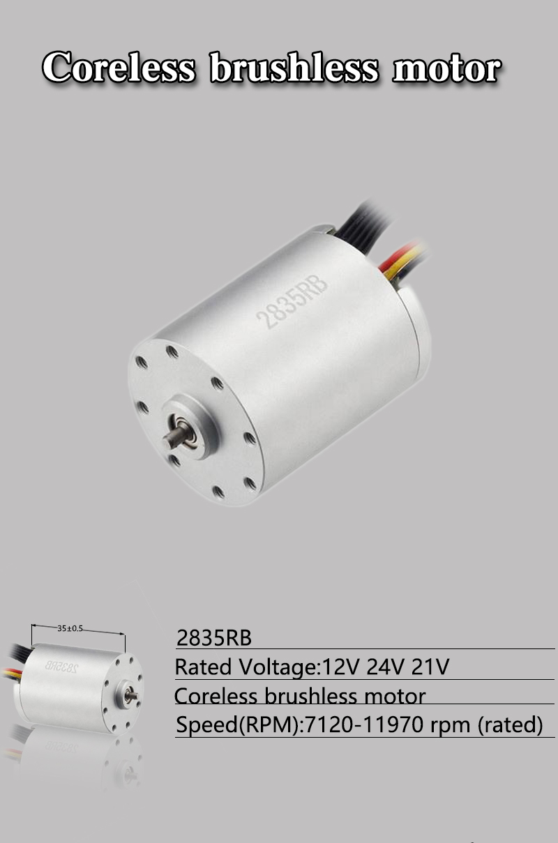 Faradyi Custom 28mm Diameter Coreless Dc Motor 12V Motor High Torque Micro Brushless Dc Motor For Robot