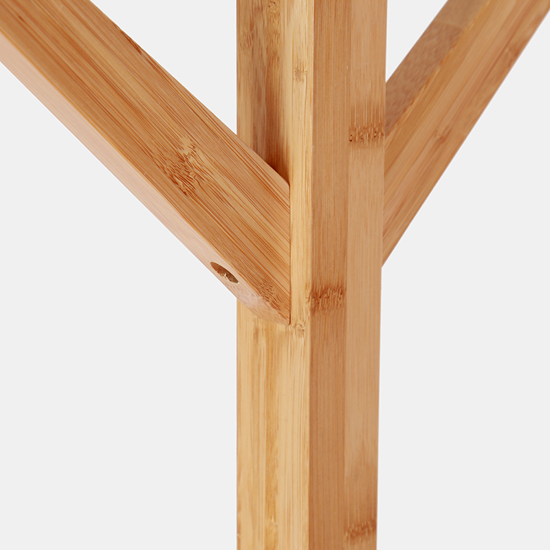 Natural 100% Eco-friendly Tree Shaped Bamboo Stand Hanger for Clothes On Walls BAMBOO