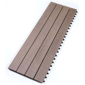 Wholesale 3D WPC Solid Wood Plastic Timber Decking Slip Resistant from china suppliers