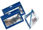 3-Sides Sealed Aluminum Foil Packaging Bag Clothing Packing Bag with Zipper