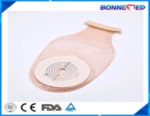 China BM-6207 Portable One Piece Colostomy Urinary Bag Non-woven Fabric PE Puncturing Film Urine Collection Bag on sale