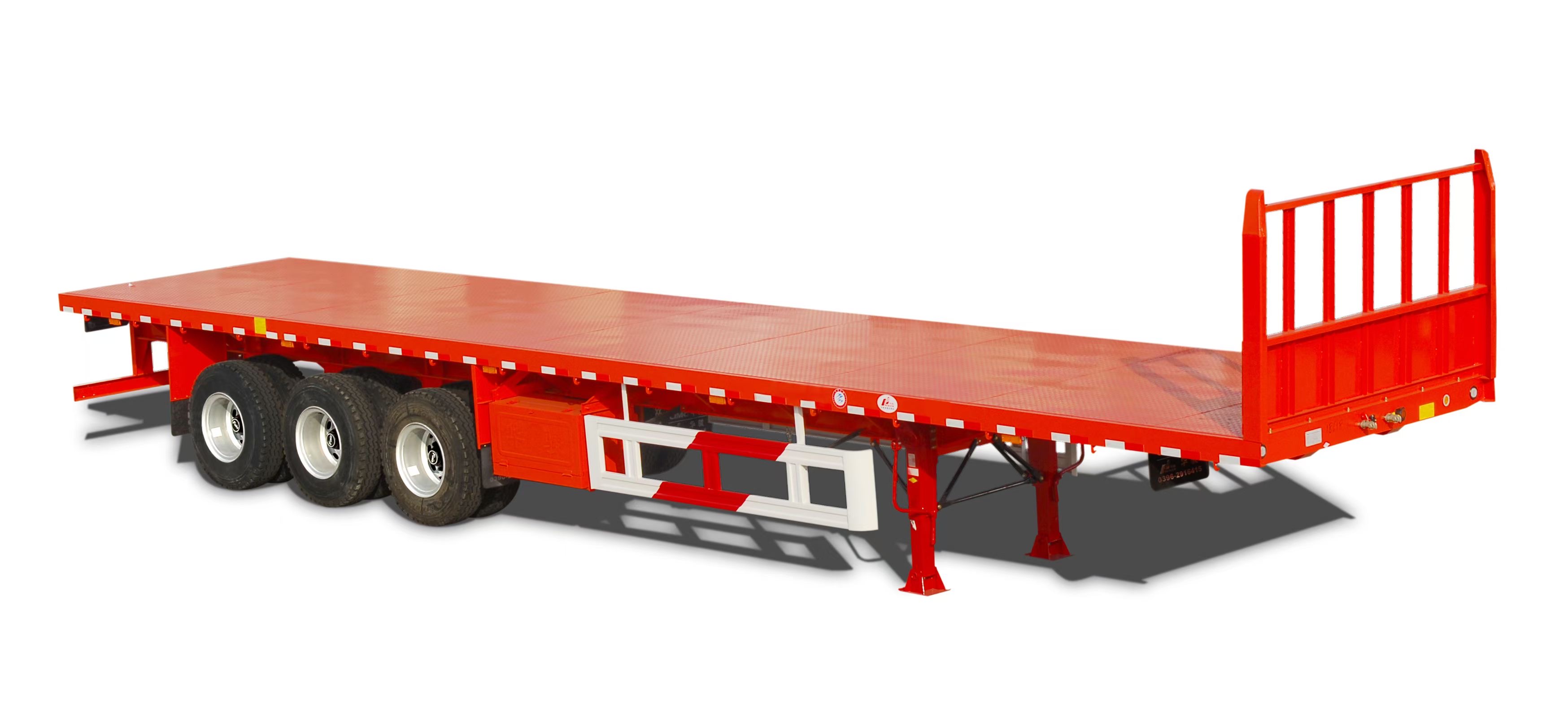 CIMC used Heavy Loading Capacity 40 60 80 100 Ton 3 Axle 4 Axle 40ft 45ft Container Flatbed Semi Trailer To Africa