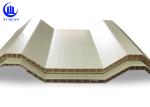 Heat Insulation PVC 3 Layers Twin Wall Roofing Sheets For Factory Hollow Roofing