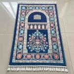 Eid Holidays Islamic Pray Rug for Worship Abstract Pattern Muslim Prayer Mat