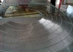 SS304 Flat Flex Conveyor Wire Belt 2.5mm Diameter For Food Delivery