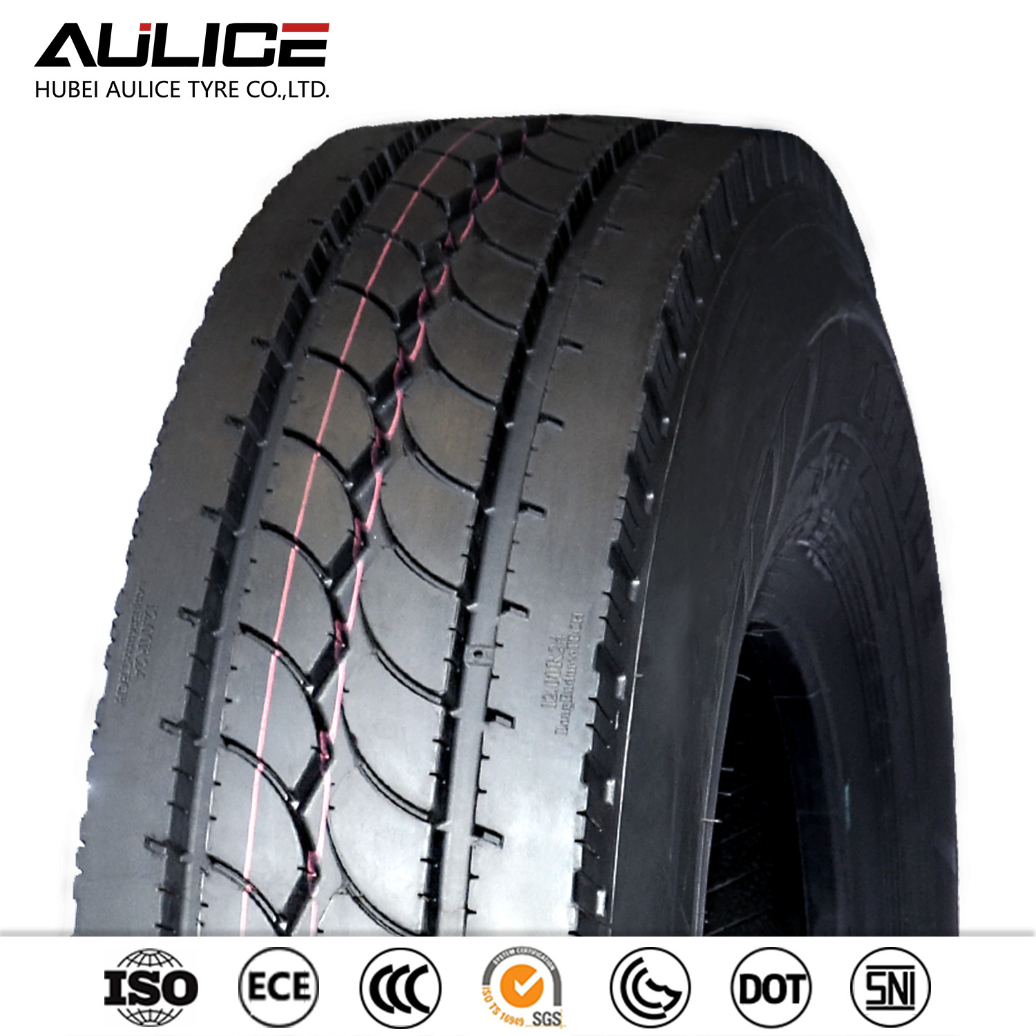 All Steel Radial Tubeless Truck Tyre Ecellent Heat Dissipation 11R22.5 AW003