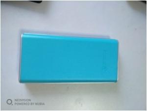 Wholesale Blue Portable Cell Phone Power Bank Battery Powered Cell Phone Charger from china suppliers