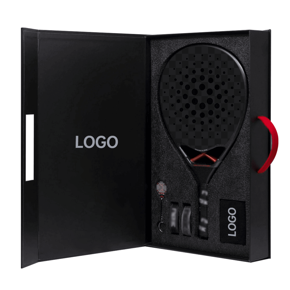 Industrial Cardboard Rigid Magnetic Packaging Box For Tennis Padel Racket