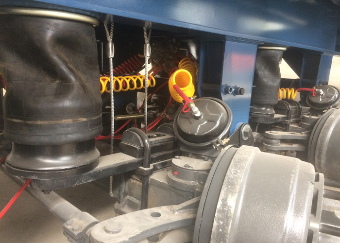 Construction Business Semi Trailer Truck For Transporting Soil, Sand High Safety