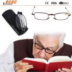 Portable Fashion Folding Reading Glasses Rotation Eyeglass