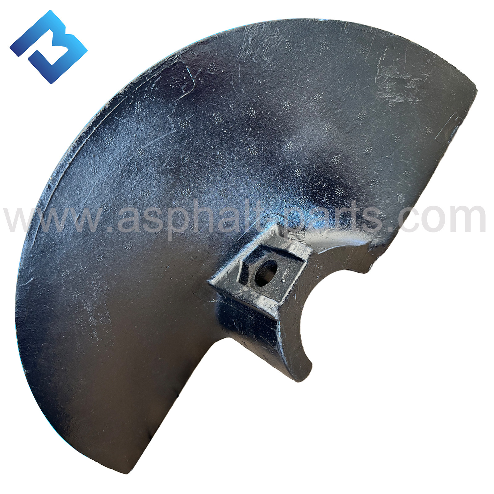 14669246 58831637 Main Engine Blade Single Offset Hole Right Universal Type For Asphalt Pavers