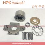 KX121-2 Hydraulic Excavator Main Pump Parts PSVD2-21 Valve Plate Piston Shoe Set