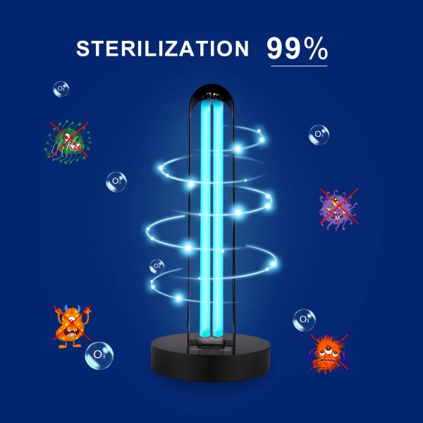 Ozone 254nm Germicidal UV Light For Killing Viruses Office Disinfection