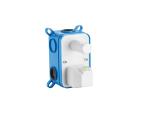 Rust Resistance Single Lever Wall Mixer Surface Mount Shower Faucet