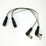 DC Plug 90 Degree Power Cable Extension Female to male 5.5 2.112V