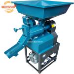 DONGYA AGRO 6N50 350KG PER HOUR MINI RICE MILL MACHINE 4HP