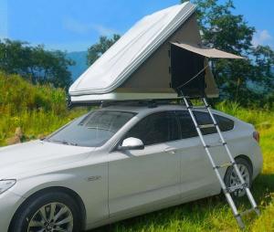China Self Driving Tour Double Hydraulic Pop Up Tent Fo Suv Roof Top Tent Camping 210X125X90CM on sale