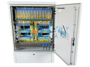 Wholesale Two Layers Fiber Optic Terminal Box , Stainless Steel Distribution Cabinet from china suppliers
