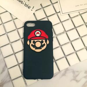 China Soft Silicone DIY 3D Peach Jun Super Mario Handmade Cell Phone Case Back Cover For iPhone 7 6s Plus on sale