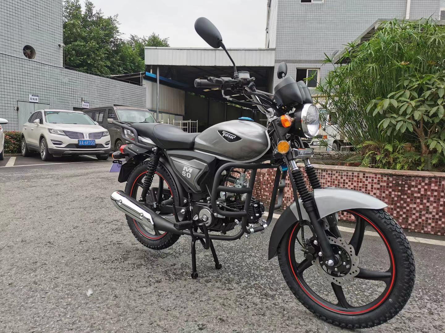 Chinese electric gasoline motor bike street 49cc 125cc 4 stroke moped electric motorcycle alpha 110cc