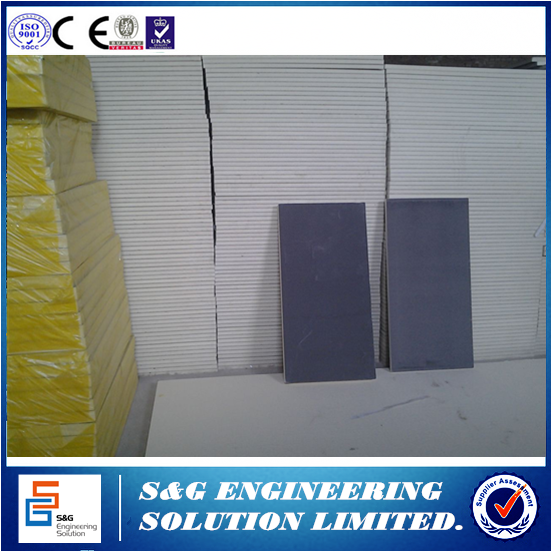 PUR 24m Double Belt Cooling System PU Sandwich Panel Production Line For Insulated PU Foaming Panel