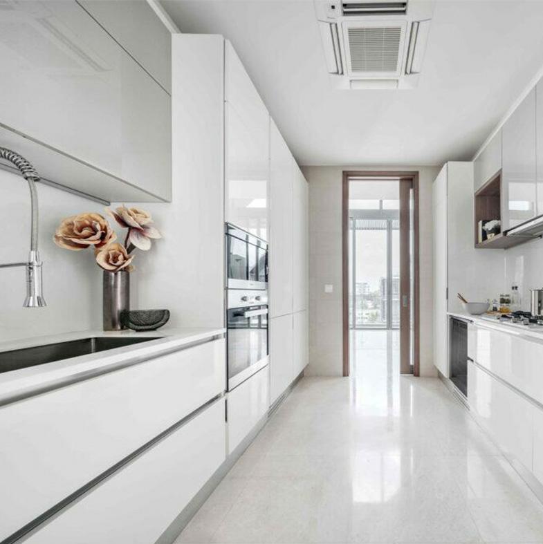 European Style Kitchen Cabinet Latest Perfect Workmanship Lacquer Surface Treatment