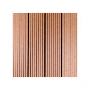 Wholesale Create a Beautiful Outdoor Area with WPC Tile and Durable 300x300x22/25mm Deck Tiles from china suppliers
