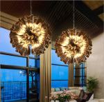 Hot Selling Modern Dandelion Glass Pendant Lamp for Living Room lighting Home