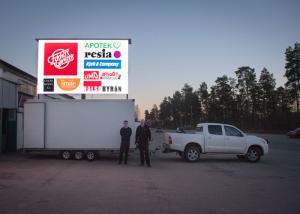 Wholesale Super Bright Outdoor Advertising LED Display Screen / P8 LED Display Rental from china suppliers