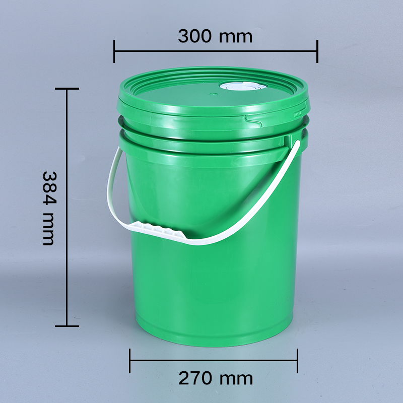 Personalized Logo Printing PP 20l Plastic Oil Bucket for Grade Food Grade Container