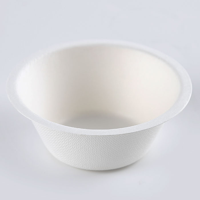 13oz/225ml 100% recyclable disposable sugarcane fiber dinnerware microwavable small snack/dessert bowl