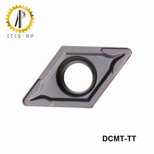 Wholesale PVD Coating DCMT0702 Tungsten Carbide Inserts Metal Cutting For Stainless Steel Machining from china suppliers