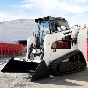Wholesale Epa4 Euro5 Compact Skid Steer Loader With Hydraulic Breaker Hydrostatic Drive from china suppliers