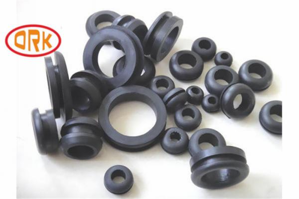 Quality Anti Age Coloured Electrical Custom Rubber Grommet Exccellent Fatigue Resistance for sale