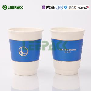 Wholesale Popular 16oz disposable coffee cups , Hot Milktea double Wall Paper Cups 500ml Capacity for hot drink with logo from china suppliers