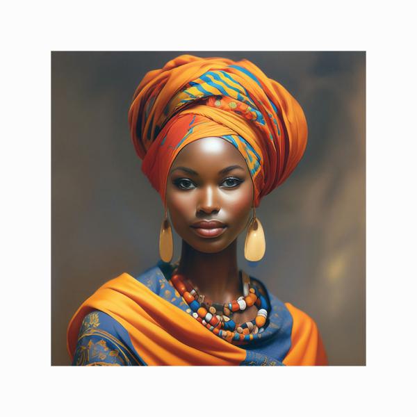 Classical Giclee Painted Portrait Oil Painting Customized Size Portrait Canvas