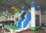 Dragon Design Inflatable Jump House Commercial Grade Digital Printing Fireproof