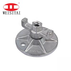 Wholesale 15/17mm Tie Rod Wing Nut Custom Concrete Walls Electro Galvanized from china suppliers