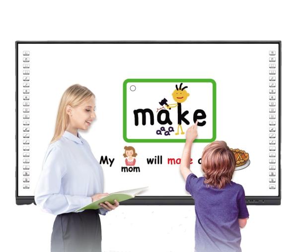 95'' Education Interactive Whiteboard , All In One 3840x2160 Interactive Smart