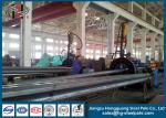 Polygonal Galvanized Steel Power Transmission Poles 69KV 30FT - 80FT