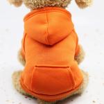 100% Cotton Small Dog Hoodie Classic Carrying Custom Dog Hoodies