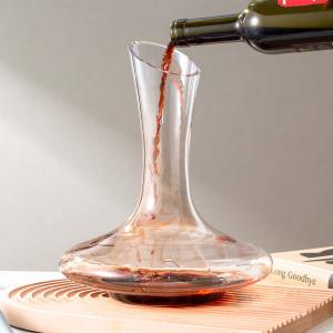 Wholesale 1800ml Crystal Wine Decanter Carafe 64 Oz Hand Blown Glass Wine Decanter Lead Free from china suppliers