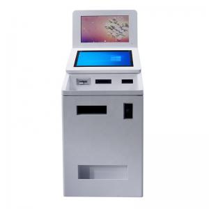 Wholesale Dual Screen Size QR Scanner Card Reader Cash and Coin Dispensing Self Service Payment ATM Kiosk Machine from china suppliers