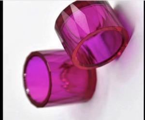 Wholesale 99.999％ Purity White Sapphire Ruby , Sapphire Crucible Cuvette Green Blue Yellow from china suppliers
