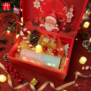Wholesale Custom Printed Christmas Packaging Fancy Cardboard Gift Boxes With Inserts from china suppliers